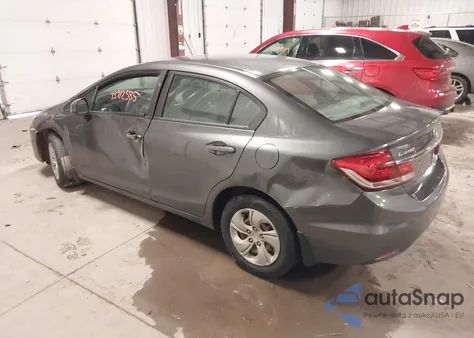 2013 Honda Civic Lx from USA, damaged, VIN 2HGFB2F59DH578331